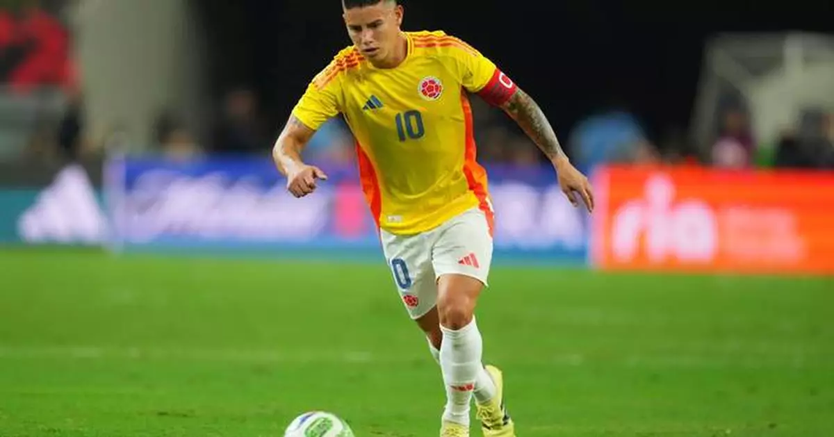Minnesota United brings Colombian star James Rodríguez to the MLS on a short-term contract