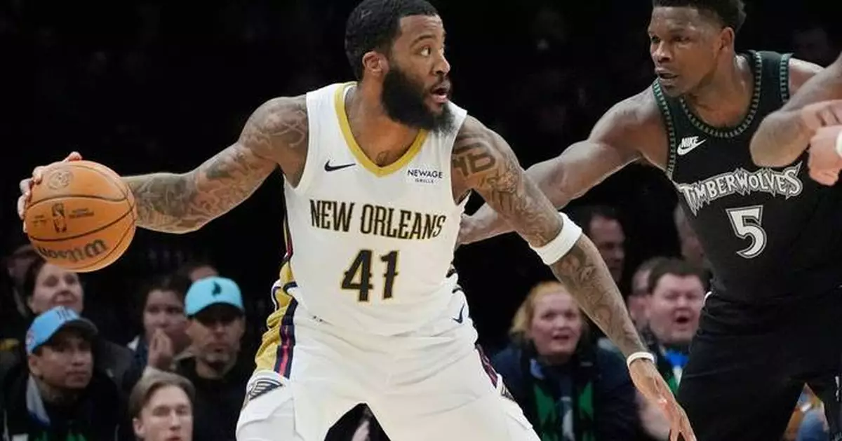 Pelicans erase 18-point second-half deficit in 119-115 win over Timberwolves