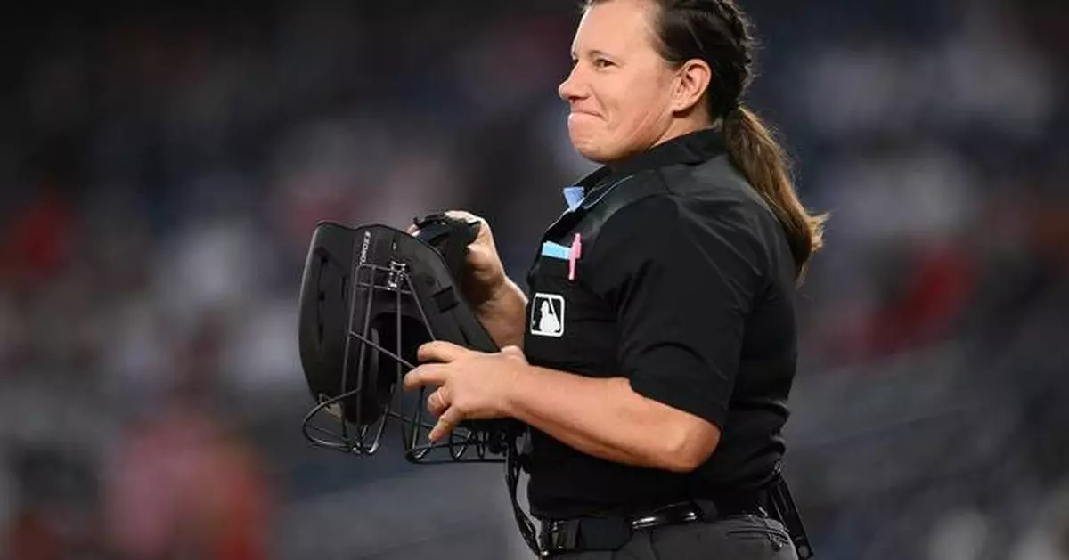 MLB's 1st female ump, Jen Pawol, works spring training but doesn't get a permanent staff opening