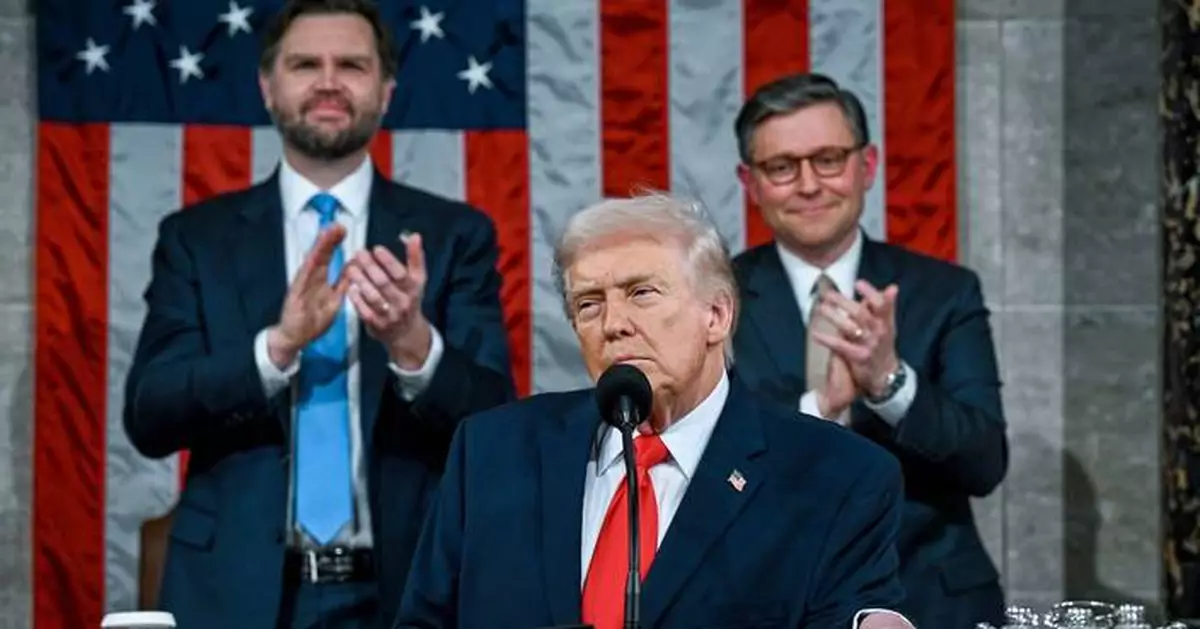 Photos of President Donald Trump's State of the Union address