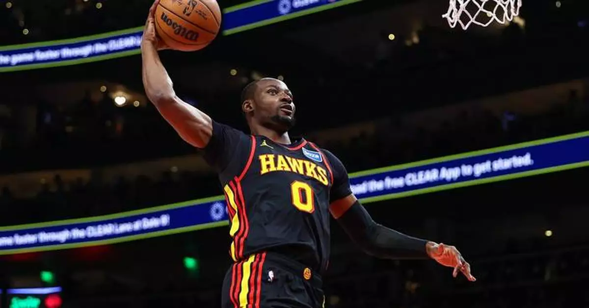 Jonathan Kuminga makes his debut for the Atlanta Hawks after trade by the Warriors