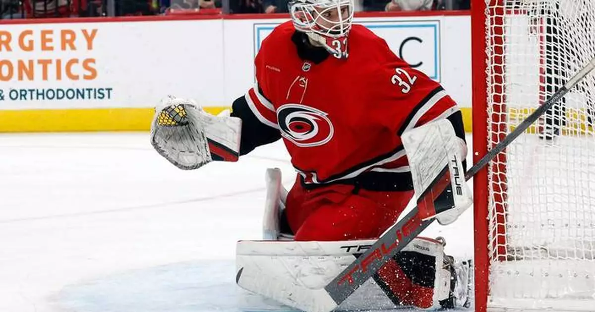 Carolina Hurricanes reach 3-year extension with goaltender Brandon Bussi through 2028-29 season