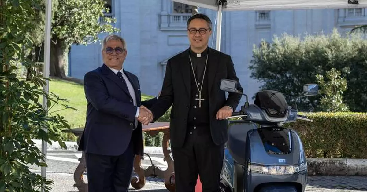 TVS Motor Delivers Two iQubes to the Governorate of Vatican City State