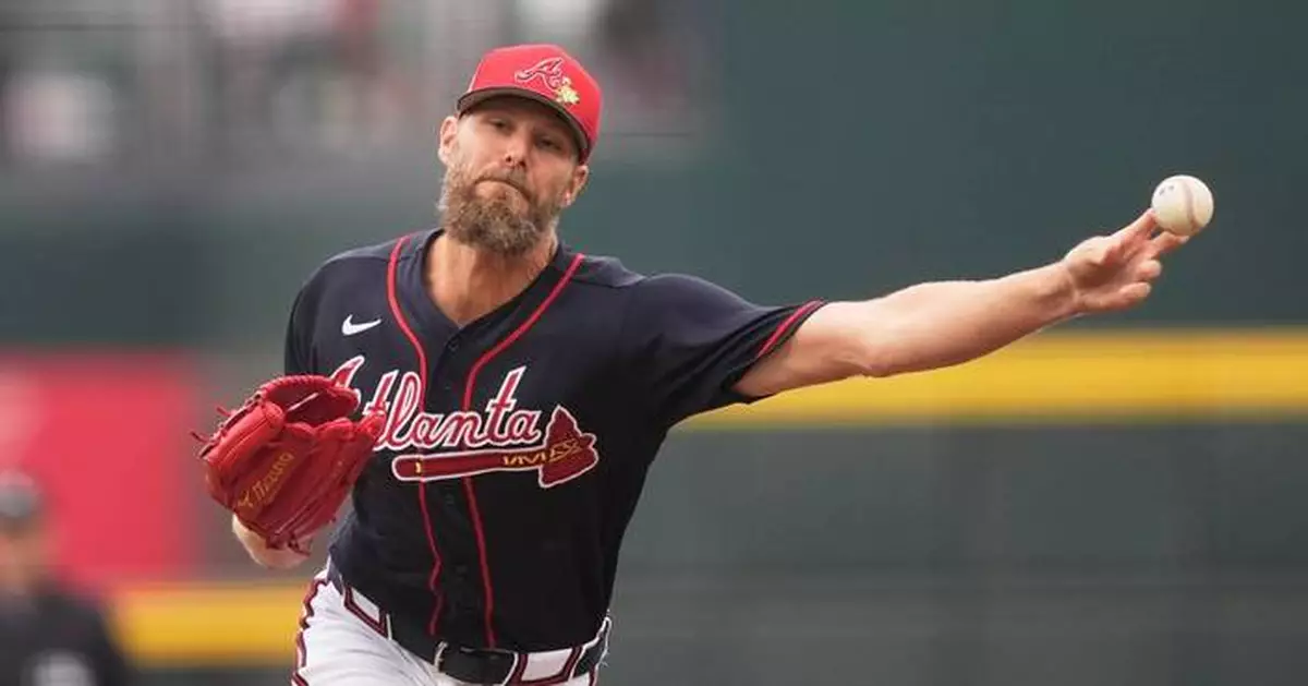 Left-hander Chris Sale and the Atlanta Braves agree to contract adding $27 million for 2027 season