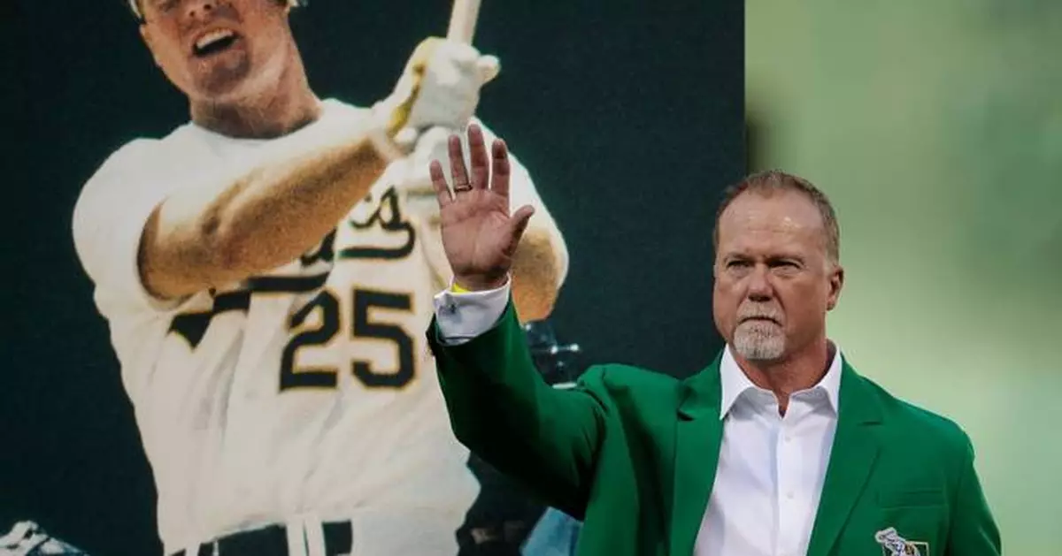 Mark McGwire returns to the Athletics as a special assistant to player development
