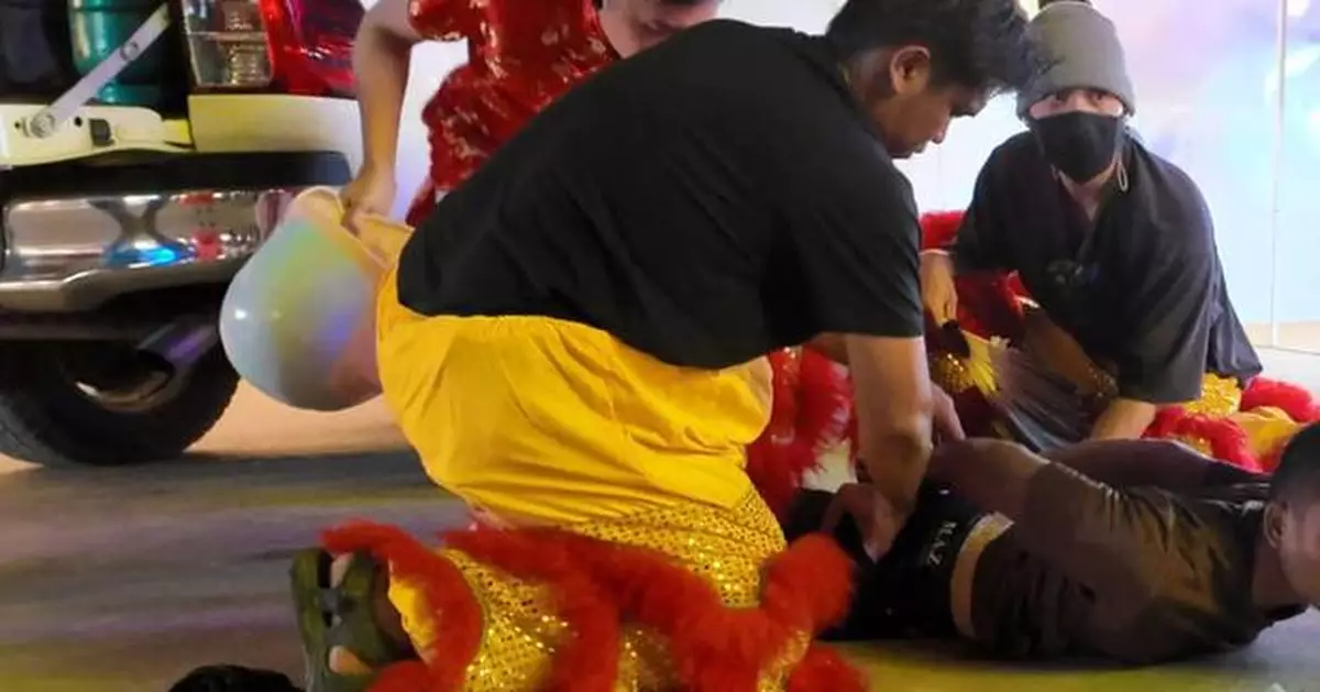 Thai police go undercover as lion dancers to nab a serial burglar