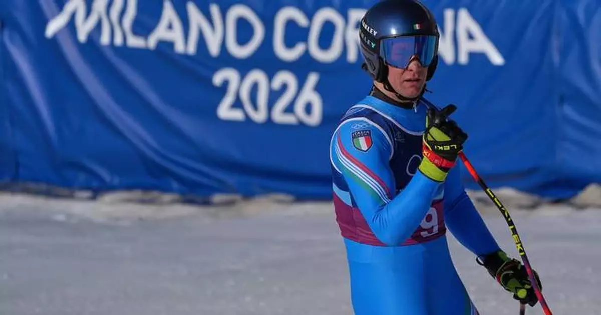 Italy's Franzoni posts top time in downhill portion of team combined as event makes Olympic debut