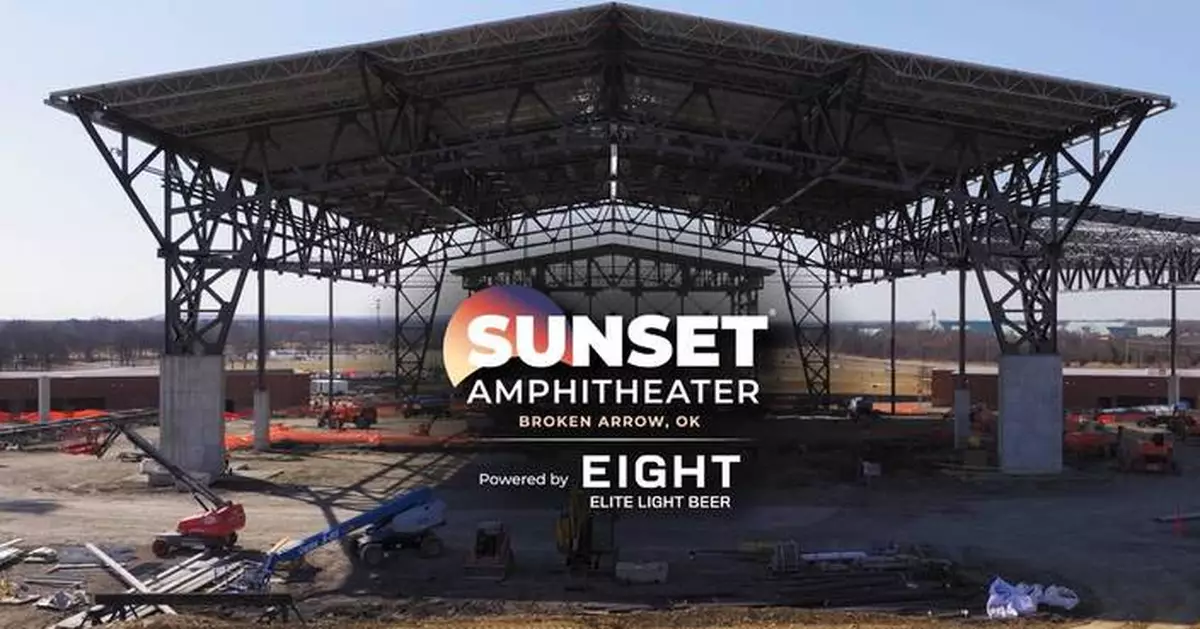 VENU Announces Canopy Roof Installation Milestone at Sunset Amphitheater in Broken Arrow, OK
