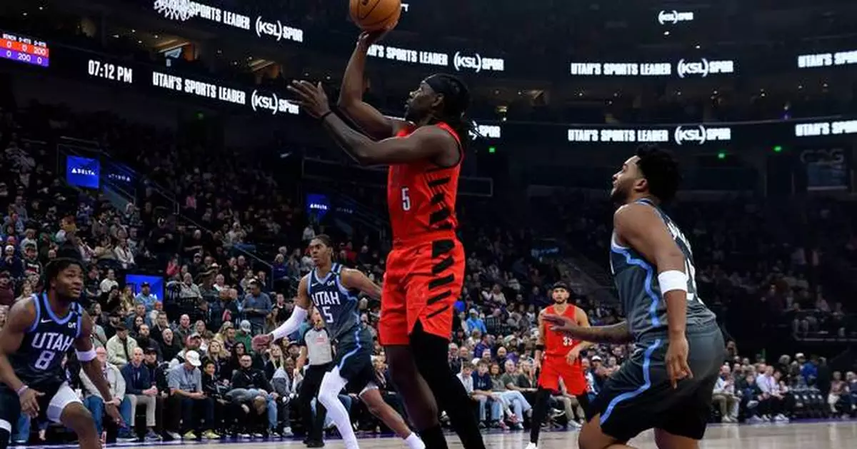 Holiday and Clingan boost Trail Blazers to 135-119 win over Jazz