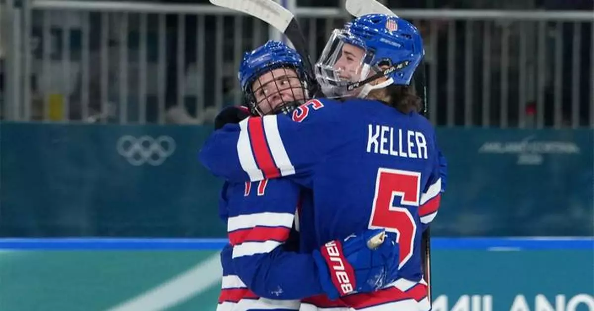 Coyne Schofield scores 2 goals as US routs Italy 6-0 to advance to Olympic women's hockey semifinals