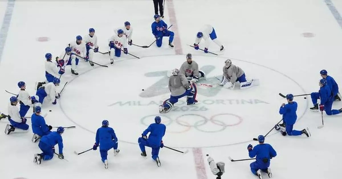 NHL players arrive in Milan, returning to the Winter Olympics after a 12-year absence