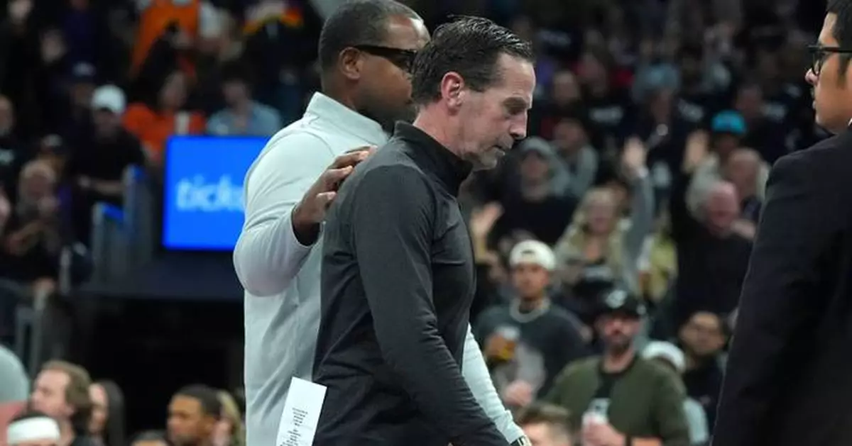 Cavaliers coach Kenny Atkinson fined $50K for actions following ejection in loss vs. Suns
