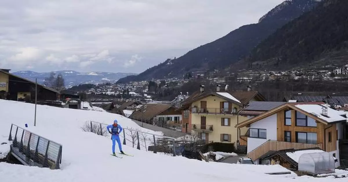 Skiing with stars: Cross-country trail in the Dolomites offers rare chance to ski with Olympians