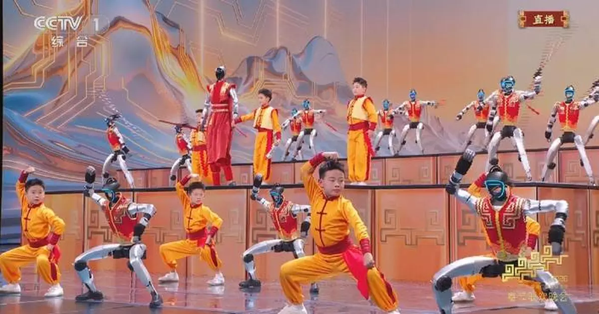 Kung Fu robots deliver 'knockout' performance at Spring Festival Gala