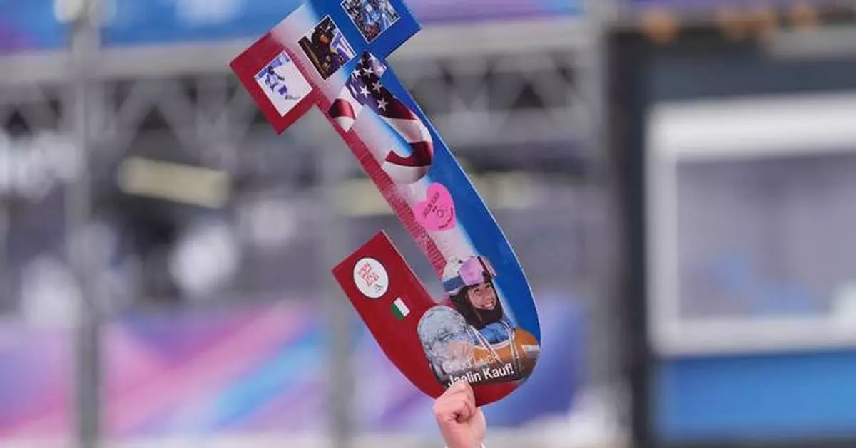 The "J" Pack: The family and friends of US moguls star Jaelin Kauf are back at the Winter Games