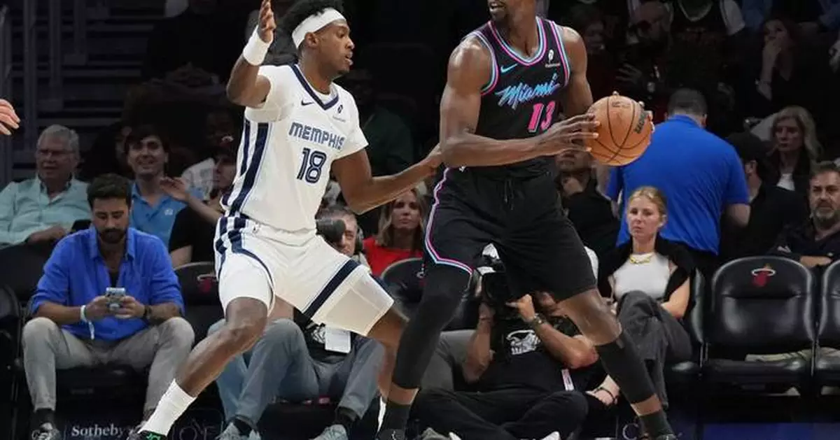 Wiggins makes 9-of-10 shots in 28-point outing to lead Heat over Grizzlies 136-120