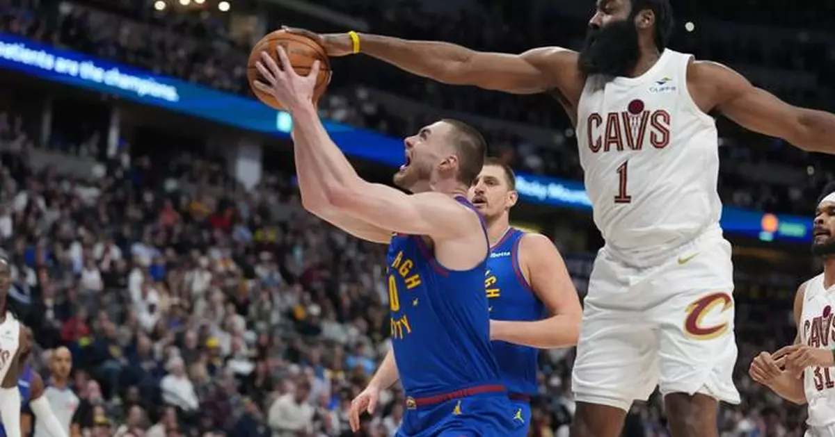 Donovan Mitchell, James Harden rally Cavaliers to 119-117 win over Nuggets