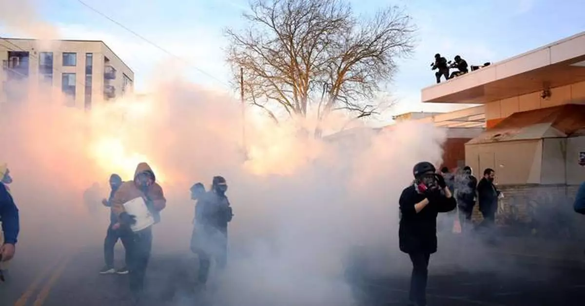 Federal agents must limit tear gas for now at protests outside Portland ICE building, judge says