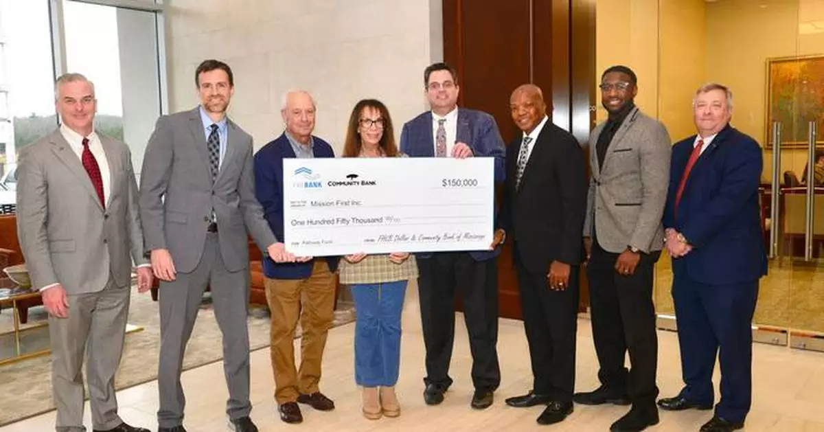 FHLB Dallas and Community Bank of Mississippi Award $150K Grant to Mission First Inc. in Jackson, Mississippi