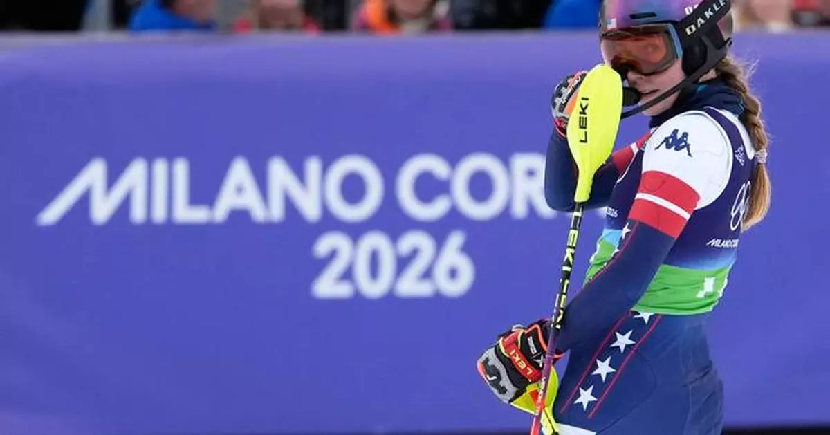 Mikaela Shiffrin's fourth Olympics begin with a sluggish slalom and a fourth-place finish