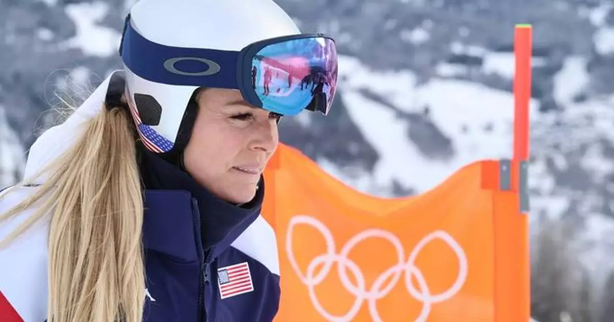 Lindsey Vonn crashes early in Olympic downhill as she competes on torn ACL at age 41