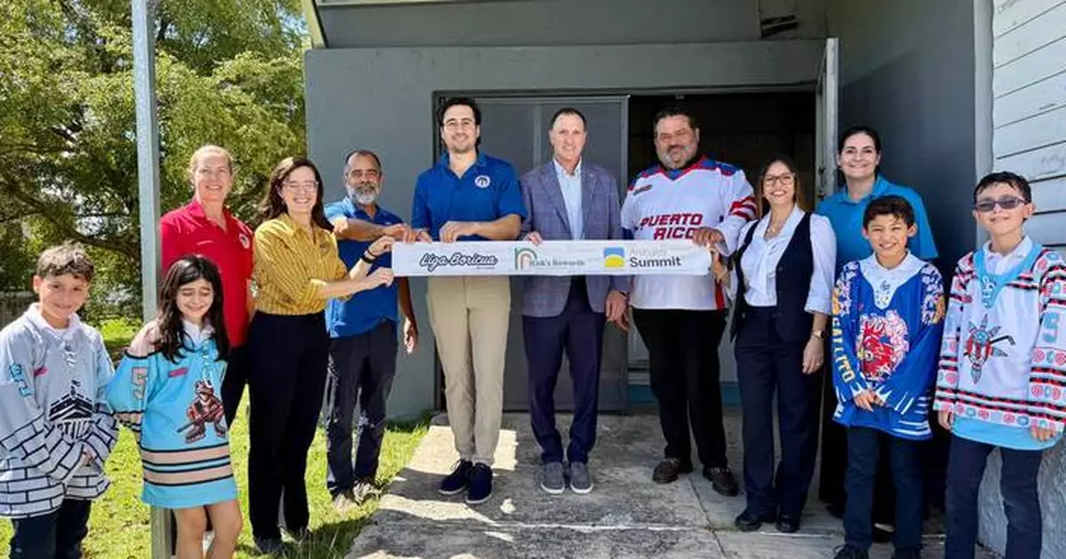 CORRECTING and REPLACING Arenales Summit Becomes Home to Puerto Rico's First Hockey League Thanks to Landmark Renovation Funded by Risk’s Rewards LLC