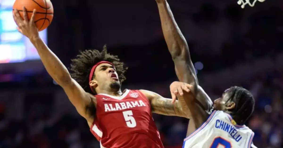 No. 19 Florida dominates paint, beats No. 23 Alabama 100-77 after Todd Golden's guarantee