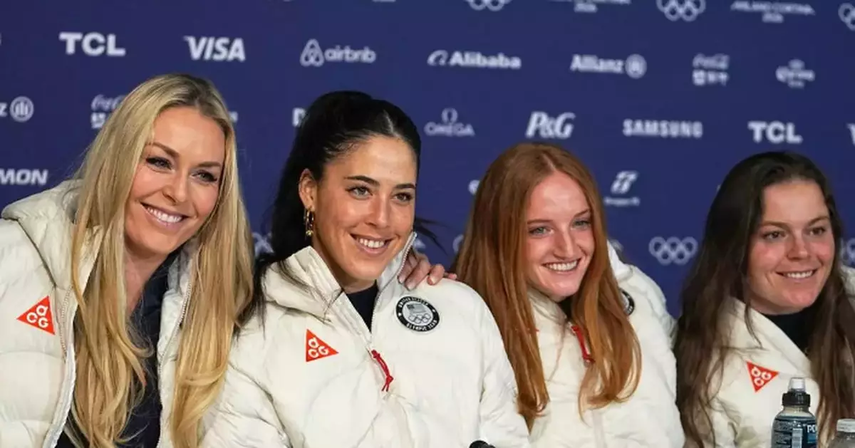 Lindsey Vonn doing 'jumps' in rehab, coach tells AP 'no doubt' she'll race in Olympics with torn ACL