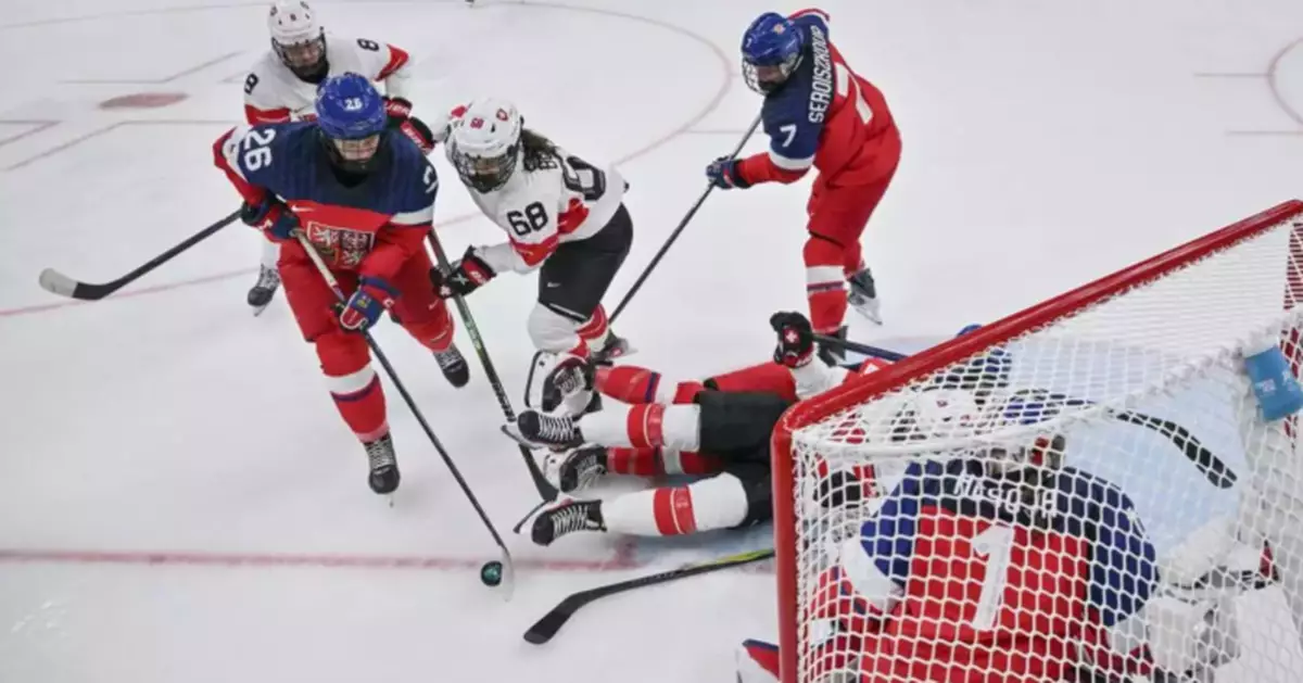 Norovirus situation for Finland women's hockey seems to be improving. Switzerland is now isolating