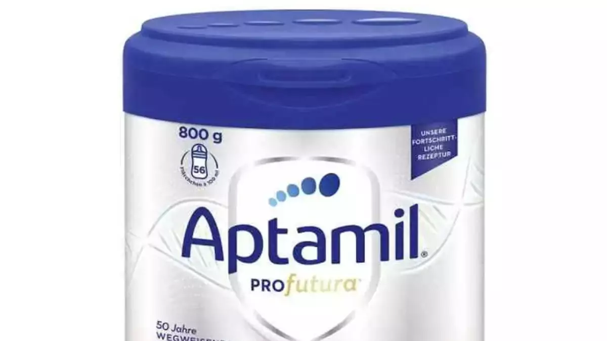 CFS Issues Recall for Aptamil Infant Formula Due to Potential Bacillus Cereus Contamination