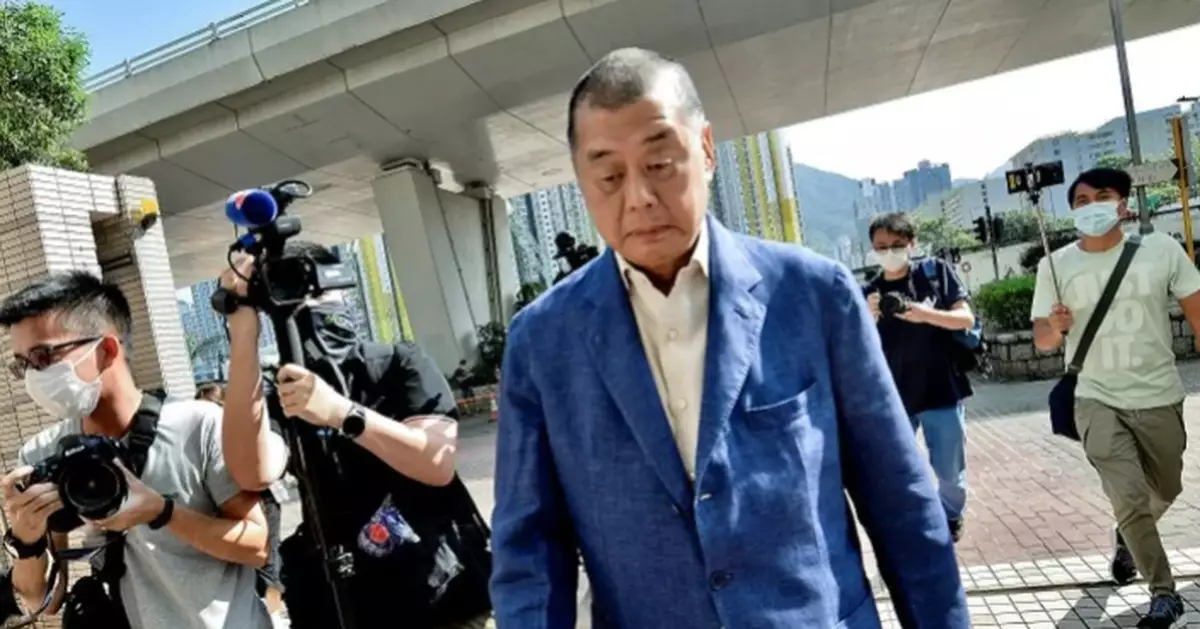 Lai Chee-ying Sentenced to 20 Years for National Security Offences Involving Apple Daily