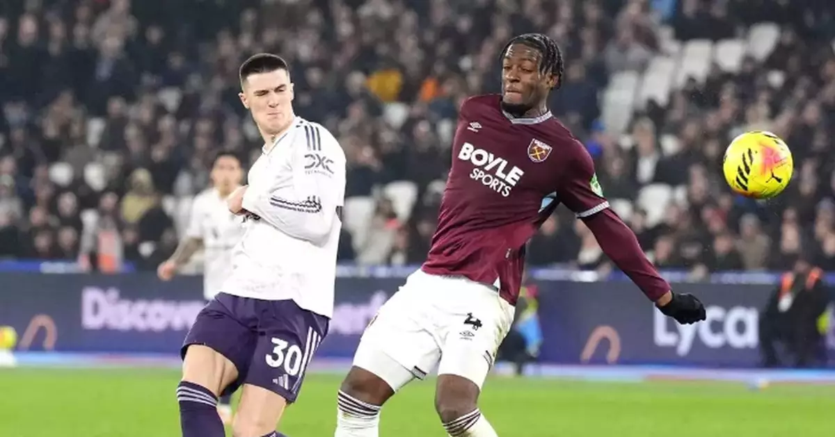 Sesko scores late to rescue 1-1 draw for Man United at West Ham