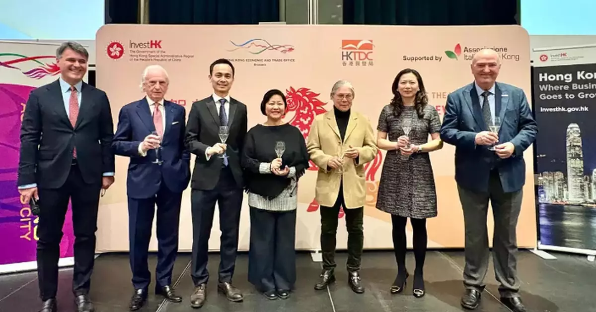 Hong Kong Celebrates Chinese New Year in Milan, Launching Year of the Horse and Supporting Winter Olympics Athletes