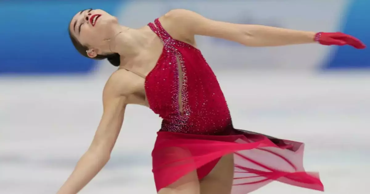 Russian figure skater Adeliia Petrosian is an Olympic mystery with big jumps and fitness concerns