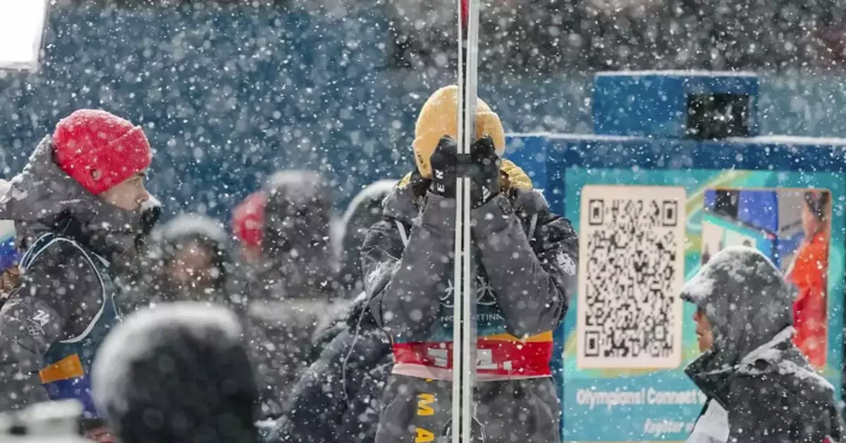Athletes and fans brave the snow and cold at the Winter Games, in photos