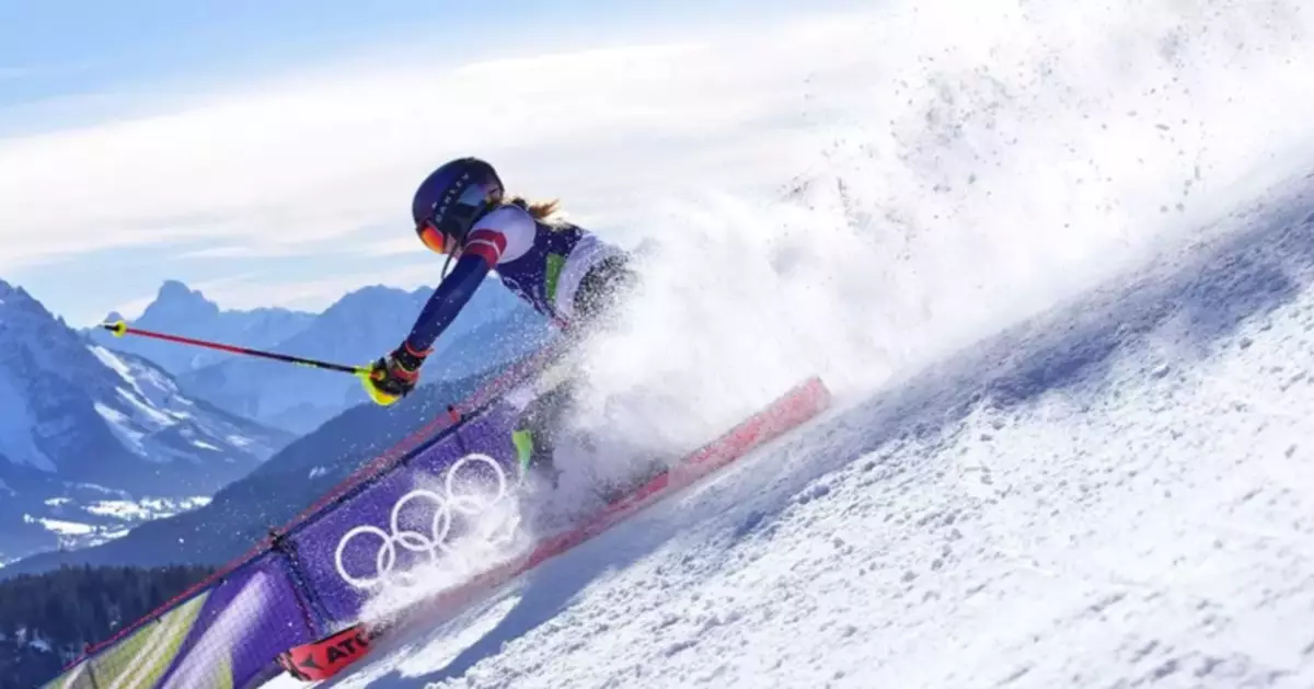 Shiffrin ends her Olympic medal drought by winning slalom gold, in Photos