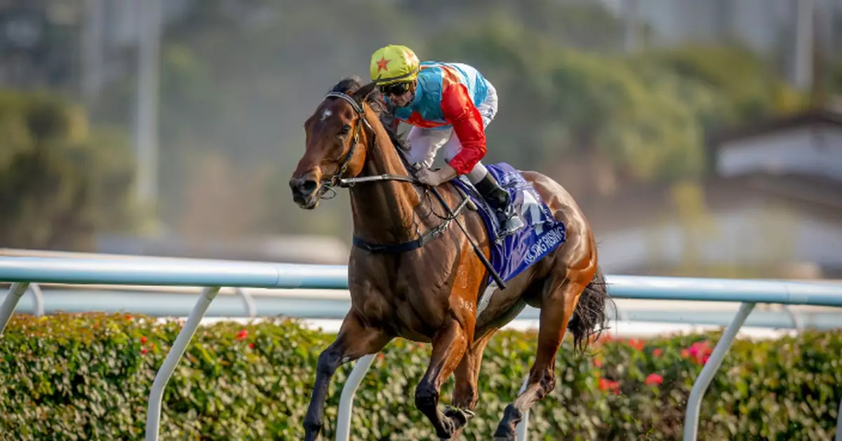 Ka Ying Rising surges into Hong Kong racing history with 18th straight win