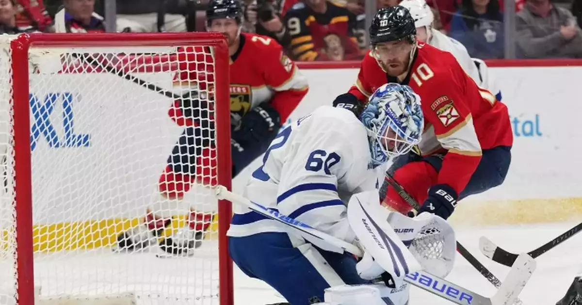 Marchand scores 2 as the Panthers reignite their playoff push vs. Maple Leafs with 5-1 win