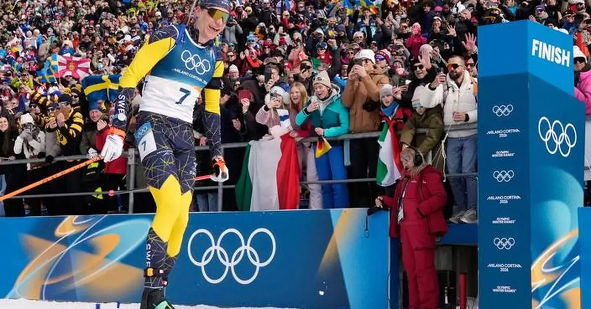 Martin Ponsiluoma secures Olympic gold for Sweden in pursuit biathlon race