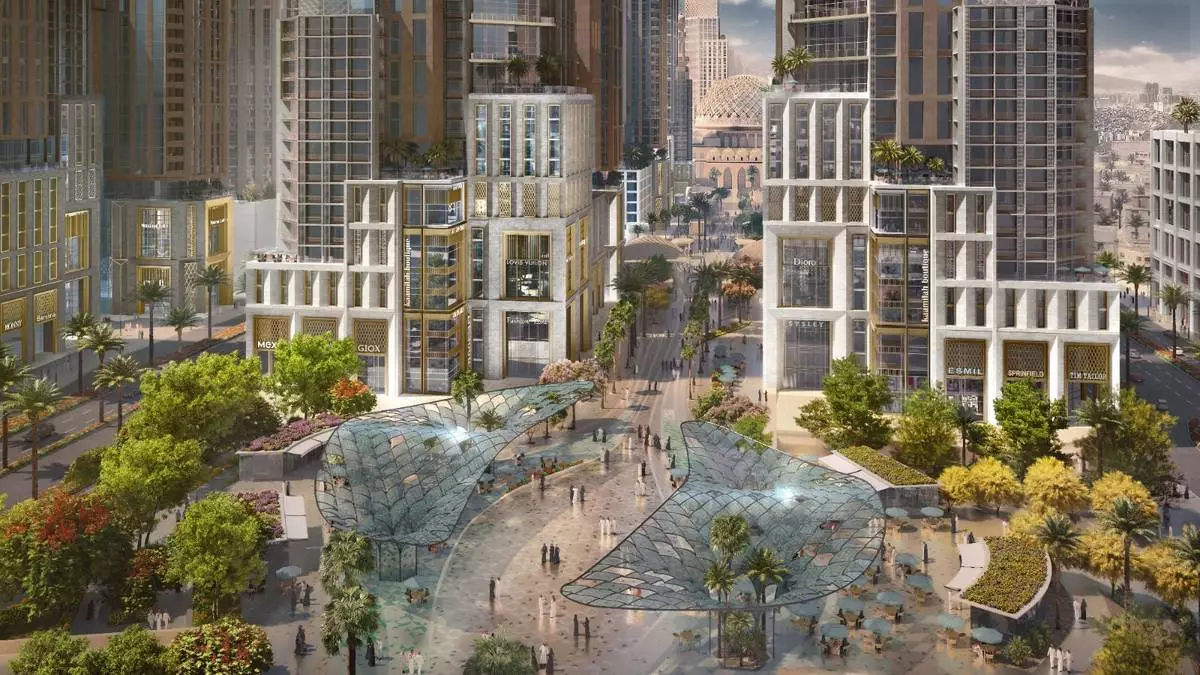 Future Semi Arial view of Masar (Photo: AETOSWire)