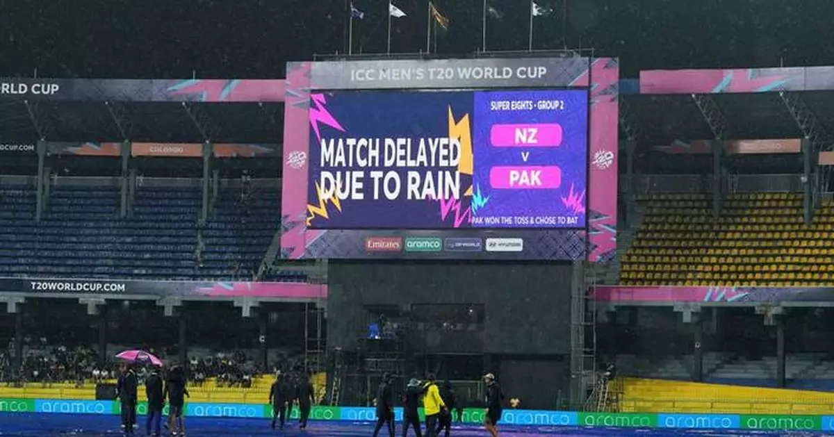 Super 8s opener between New Zealand and Pakistan at T20 World Cup is a washout