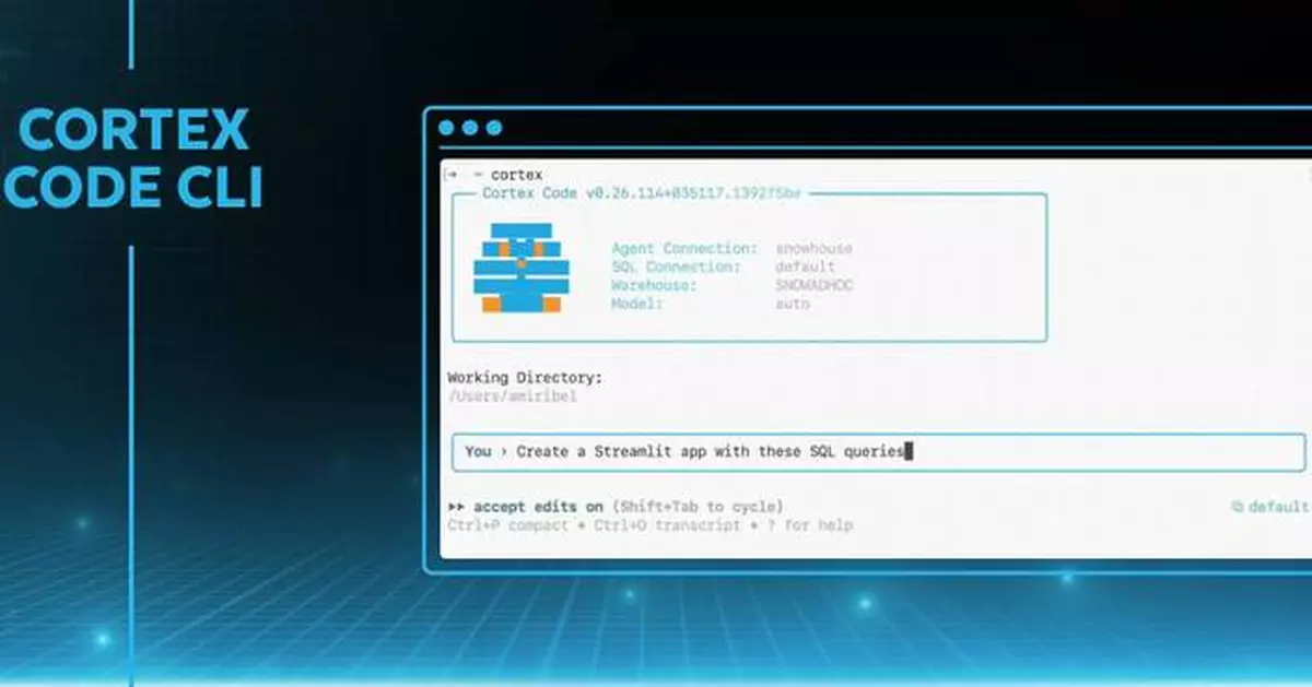 Snowflake Unveils Cortex Code, An AI Coding Agent That Drastically Increases Productivity by Understanding Your Enterprise Data Context
