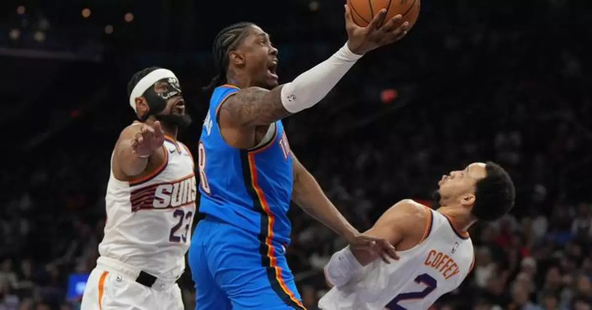 Thunder's Jalen Williams reaggravates hamstring strain and will be re-evaluated after All-Star break