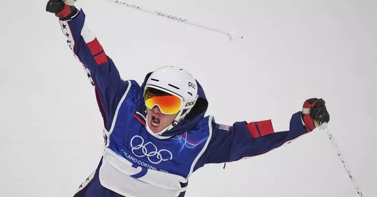 U.S. freeskier Alex Ferreira completes Olympic medal set with halfpipe gold, in photos