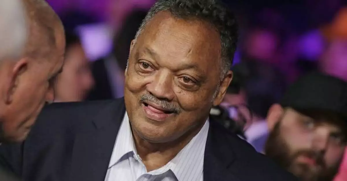 Photos show the life of civil rights leader the Rev. Jesse Jackson