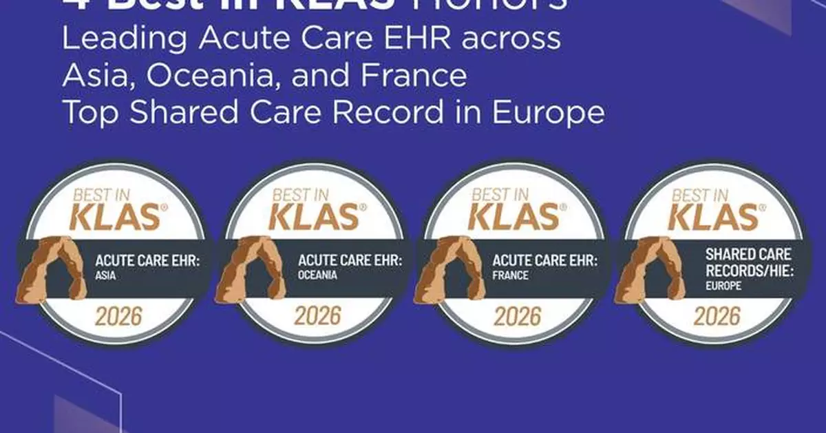 InterSystems Honored with Four 2026 Best in KLAS Awards