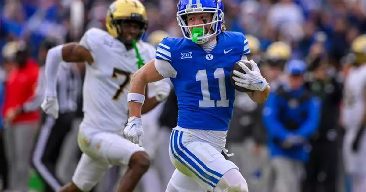 BYU says star wide receiver charged with felony rape is no longer a student there