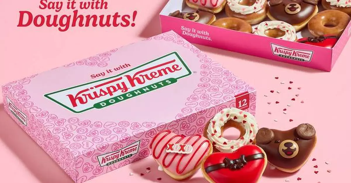  Skip the Card this Valentine’s Day: Say It with Doughnuts! KRISPY KREME® Debuts All-New Valentine's Day Collection