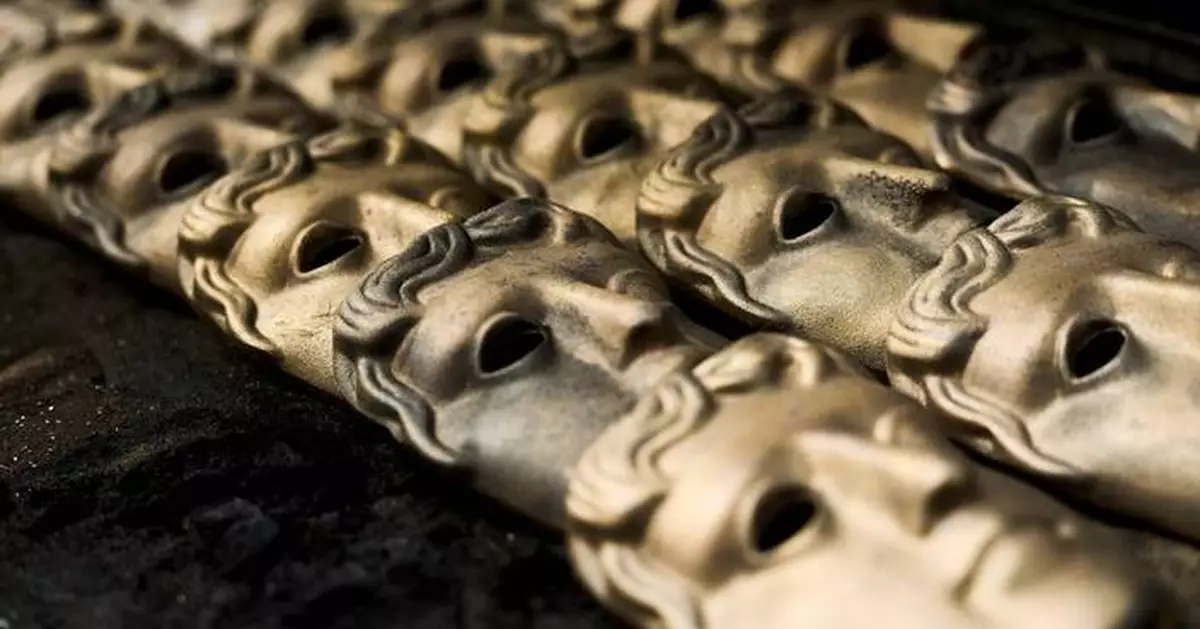 How the coveted bronze BAFTA mask trophies are made