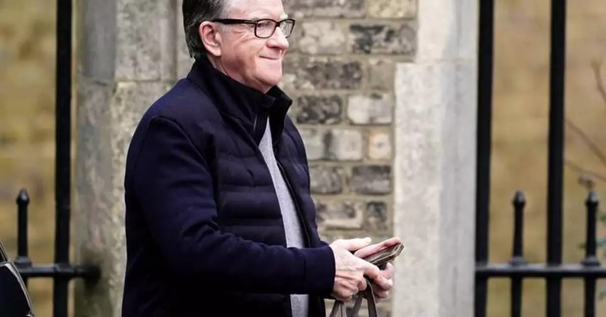 Police in Britain arrest former ambassador Mandelson in probe into Epstein ties